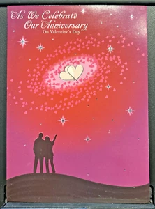For Our Valentine's Day Anniversary Greeting Card w/Envelope - Picture 1 of 5