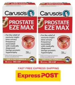 Caruso's Prostate Eze Max 2X90 Capsules | Relief Of Night Time Urinary Frequency - Picture 1 of 8