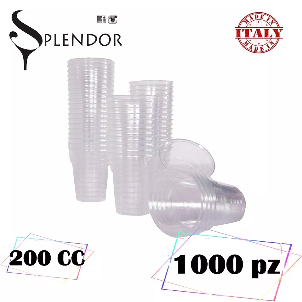 Tim Bicchieri in plastica Caffè 80cc 50pz - Bianco