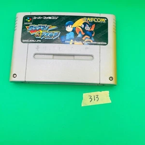 ◇313 Rockman & Forte (Nintendo Super Famicom 1998) Japanische Ver. Geprüfte Arbeit - Bild 1 von 6