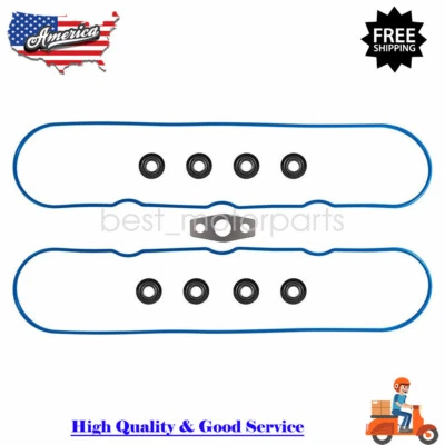 Engine Valve Cover Gasket Set Fit For Chevrolet Silverado 1500 99-13 5.3L 6.0L - Изображение 1 из 4