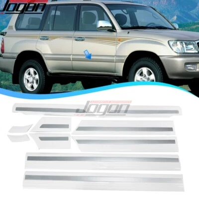 Side Body Door Molding Protector Trim For Toyota Land Cruiser LC100 J100 1998-07 — 第 1/4 张图片