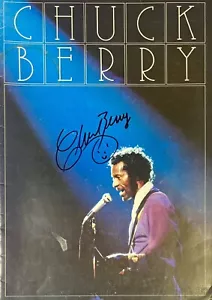 Chuck Berry - Signed Autograph UK Concert Tour Programme (1976) - Picture 1 of 10