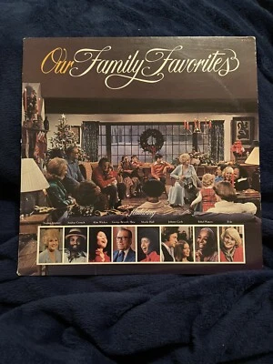 Our Family Favorites LP Various Word Billy Graham Andre Crouch Johnny Cash - Image 1 of 4