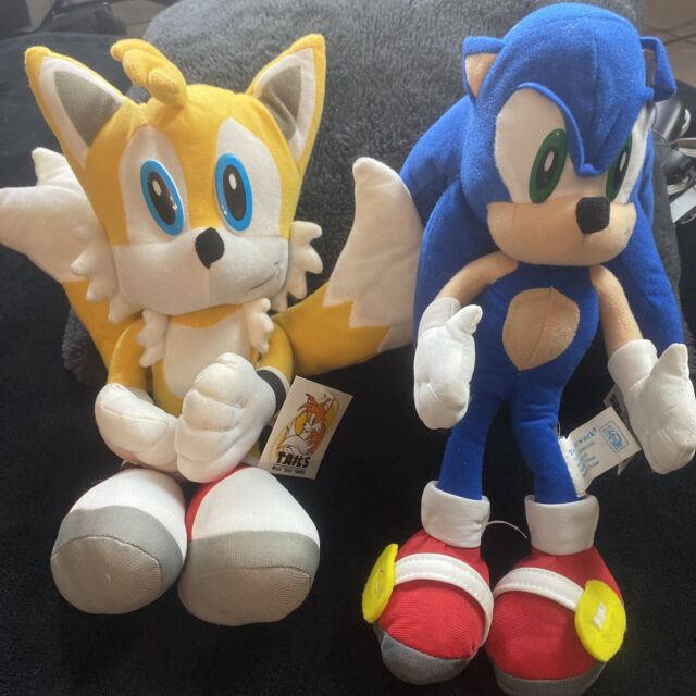 Boneco Tails Pelúcia Turma Do Sonic 2020