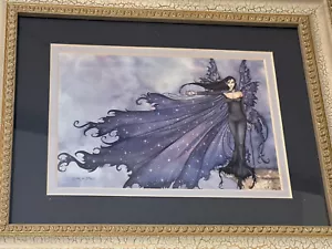 CAPA DE ESTRELLAS AMY BROWN FAIRY ESTAMPADO ENMARCADO 8"" X 10 - Imagen 1 de 3