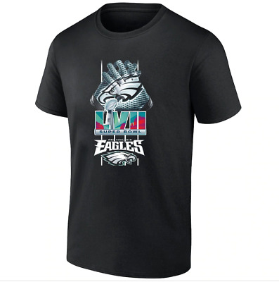 Philadelphia Eagles Super Bowl LVII 2023 Champions T-Shirt For Fan Size S-3XL • 9.99$