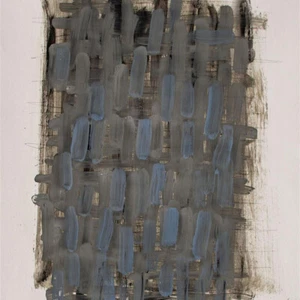 Francis Zeischegg Abstrakt Konzeptkunst signiert Mischtechnik auf Papier 1990 - Bild 1 von 4