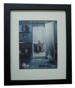HITMAN+Movie+Film+POSTER+AD+QUALITY FRAMED RARE ORIGINAL 2006+FAST WORLD SHIP - Imagen 1 de 8