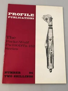 Profile Publications Number 94 The Focke-Wulf Fw190D/Ta 152 Series (Box 8) PPN94 - Picture 1 of 2