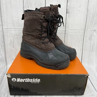 Northside EVEREST Botas de Invierno Marrón Impermeables Talla 9 Para Hombre Foto 1 de 4