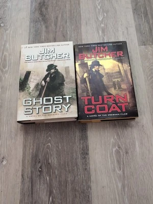 Ghost Story & Turn Coat by Jim Butcher, 1st Edition/1st Pt, HC - Image 1 of 4
