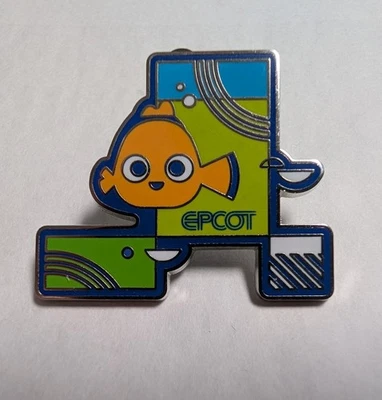 Disney Parks Pin Epcot Center Pavilion Symbol Mystery Box Nemo (ONLY) - Image 1 of 3
