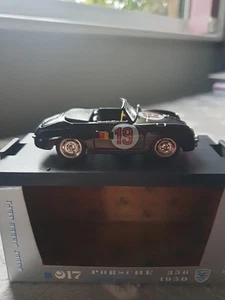 Brumm S017 1/43 Scale Metal Model Porsche 356 Roadster 1950 Black - Picture 1 of 8