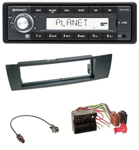 Continental USB MP3 AUX 1DIN Autoradio für BMW 1er E87 3er E90-3 X1 E84 Z4 E89 - Bild 1 von 10