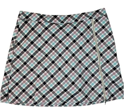 Мини-гольф Lady Hagen Skorts размер 6 синий чек - Изображение 1 из 4