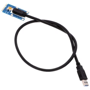 USB Cable + Small Card Graphics Support Pcie Express Extension External Cards - Afbeelding 1 van 12