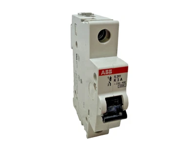 ABB S201-K3A Circuit Breaker 1 Pole 3A - Image 1 of 3
