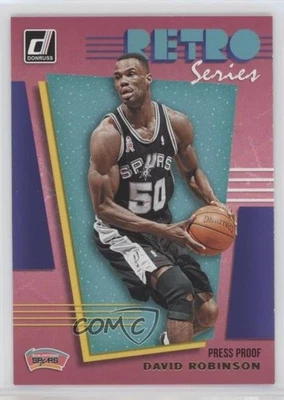 Panini Donruss Serie Retro 2019-20 Prueba de Prensa David Robinson #15 Salón de la fama 9ih Foto 1 de 3