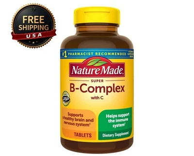 Nature Made Super B-Complex, 460 Tablets FREE SHIPPING - Image 1 of 2
