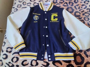 Herren UC Santa Cruz Banana Slugs Varsity Leichtathletik Letterman Jacke Large - Bild 1 von 6