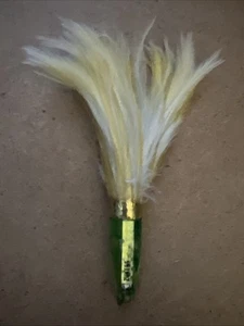 Vintage Multicolor L Suckers Feather Jig Fishing Lure 6” - Picture 1 of 4
