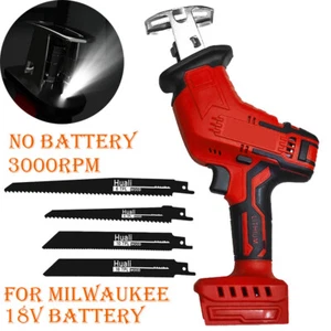 For Milwaukee 18v battery Reciprocating Saw Li-ion Sabre Saw Bare Blade Recip - Picture 1 of 13