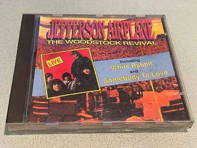 Jefferson Airplane - The Woodstock Revival - CD Album - 1989 Pulsar RARE PULS002 - Image 1 of 3