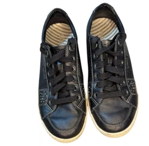 Taos Freedom Stil Leder Turnschuhe schwarz Damengröße 8,5 - Bild 1 von 6