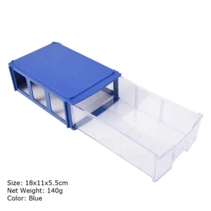 Plastic Small Parts Storage Boxes Rectangle Storage Box Parts Storage Box Contai - Picture 1 of 15