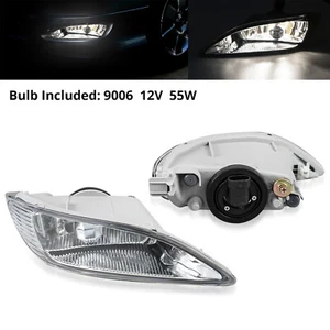 Pair For Toyota Corolla CE LE 2005-2008 Front Bumper Lamp Clear Fog Light - Picture 1 of 13