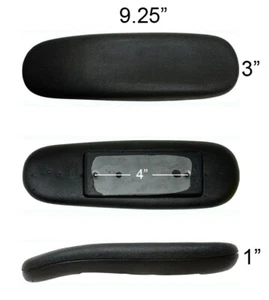 Braccioli di ricambio per sedia ufficio - modello foro di montaggio 4'' - coppia - zoom - Foto 1 di 3