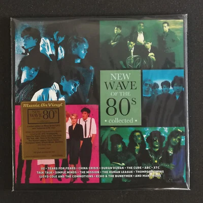 2x 12 " LP Vinyl New Wave of The 80's Collected 180g Limited Colored - U32 - Image 1 of 3