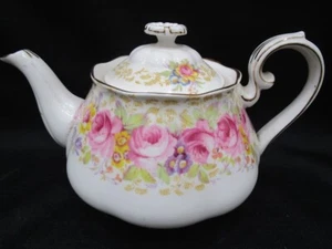 Royal Albert - Knochenchina - ""Serena"" - Teekanne - Bild 1 von 9