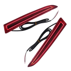 LED Rear Fog Bumper Tail Light Brake/Drive Reflector Lights For For Cadillac ATS - Picture 1 of 6