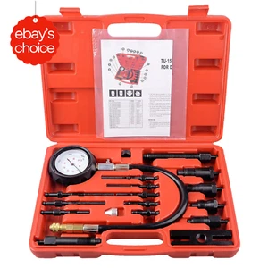 Diesel Engine Compression Tester 70 Bar Gauge Testing Kit Tools - Picture 1 of 12