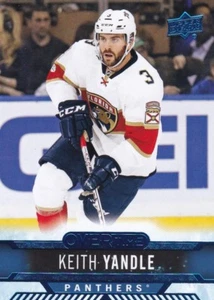 KEITH YANDLE 2017-18 17-18 UPPER DECK 1 OVERTIME BLUE #7 FLORIDA - Picture 1 of 1