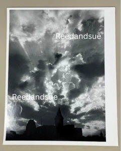 Original Oversized Press Photo: Light Over Church Milwaukee Holy God Rays 14x11 - Picture 1 of 7