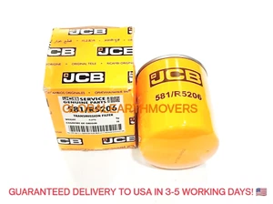Retroexcavadora JCB - FILTRO DE ACEITE DE TRANSMISIÓN JCB ORIGINAL, PAQUETE DE 3 (N.º DE PIEZA) 581/R5206) - Imagen 1 de 15