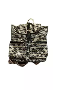 Vintage 1995 Fendi Bagpack Monogram Flassic FF - Picture 1 of 4