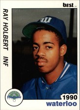 1990 Waterloo Diamonds Best #1 Ray Holbert