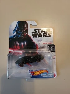 Darth Vader Hot Wheels Star Wars ESB 40TH Die Cast Character Car Sealed Mint Lot - Picture 1 of 2