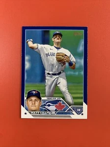Matt Chapman 2023 Topps Series 1 ROYAL BLUE Parallel #260 - Blue Jays - Picture 1 of 2