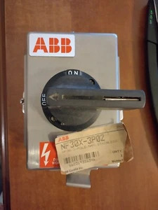 NEW ABB NF30X3P02, Lockable, 3 Pole, 40A, Stainless Disconnect - Picture 1 of 6