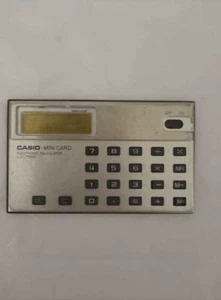 Vintage Casio Mini Card Calculator LC-78G - Picture 1 of 5