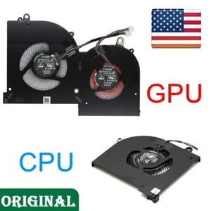 For MSI GS65 Stealth GS65VR MS-16Q1 Q2 Q3 Q4 OEM CPU GPU Cooling Fan Replacement - Picture 1 of 5