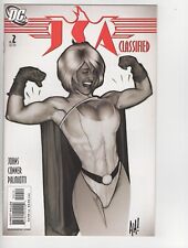 JSA Classified #2 NM- to NM 2nd Print Adam Hughes B&W Sketch Cover