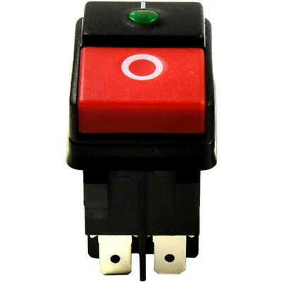 HQRP On Off Power Switch for Homelite Pressure Washer, 760504007 HY52 Replacement