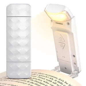 Lámpara de lectura Abrazadera de libro USB Recargable LED Lámpara de libro para leer en DHL - Imagen 1 de 14