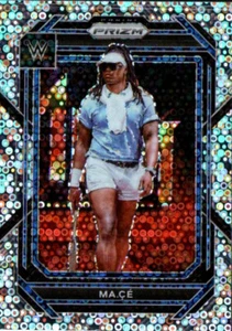2023 Panini Prizm WWE - Disco debajo de la tarjeta paralelo #168 ma.çé mace - Imagen 1 de 2